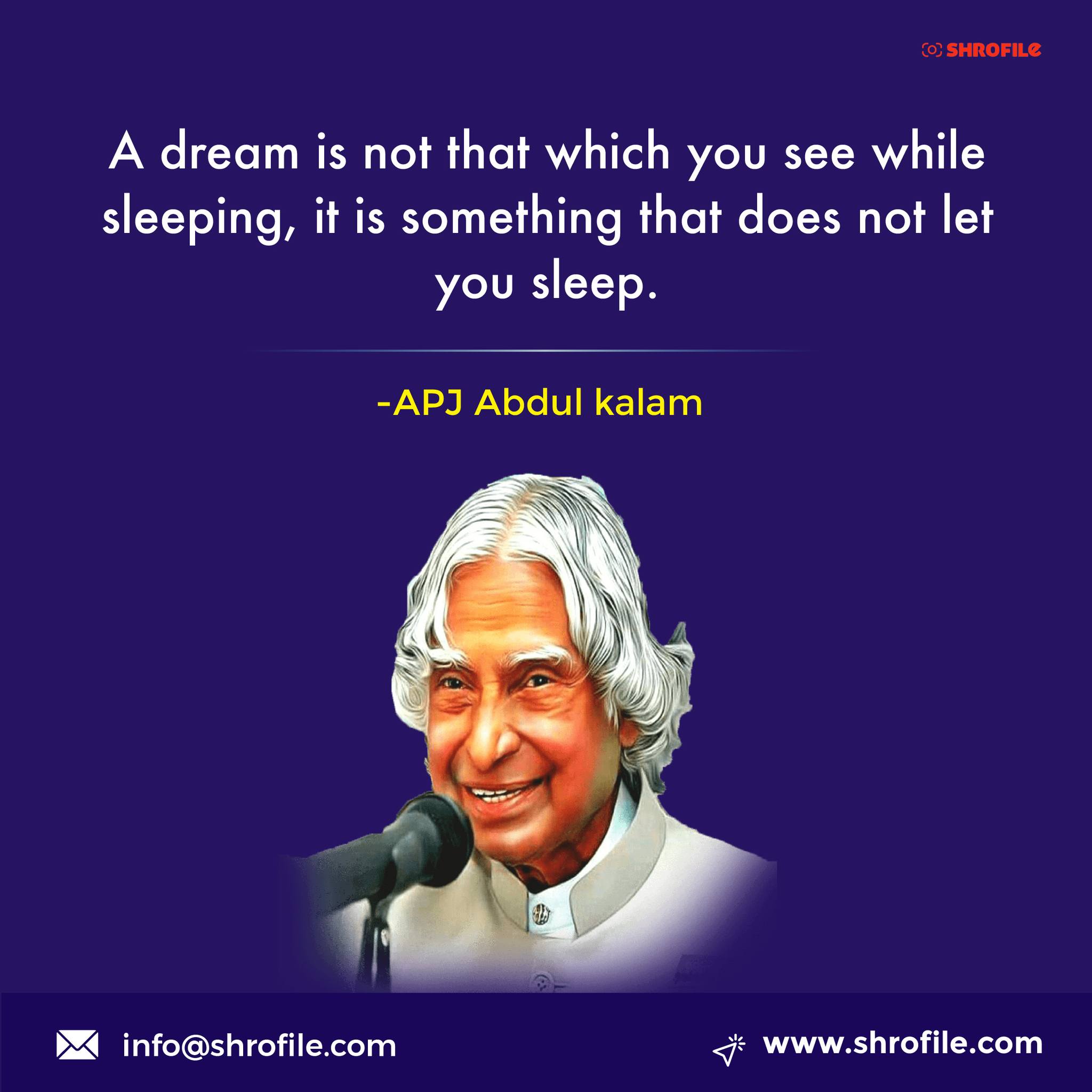 APJ Abdul Kalam Leadership Quotes