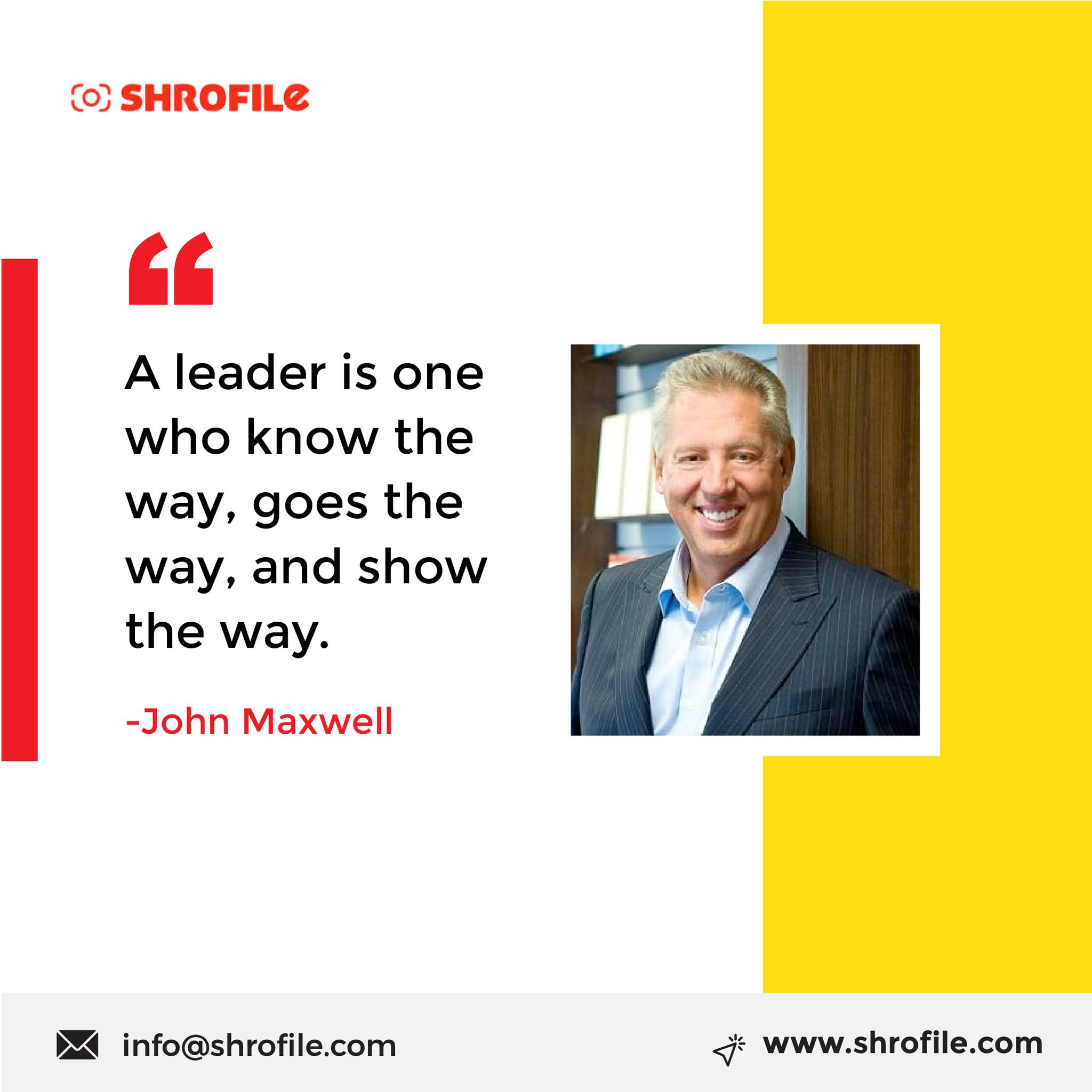 John Maxwell Leadership Quotes