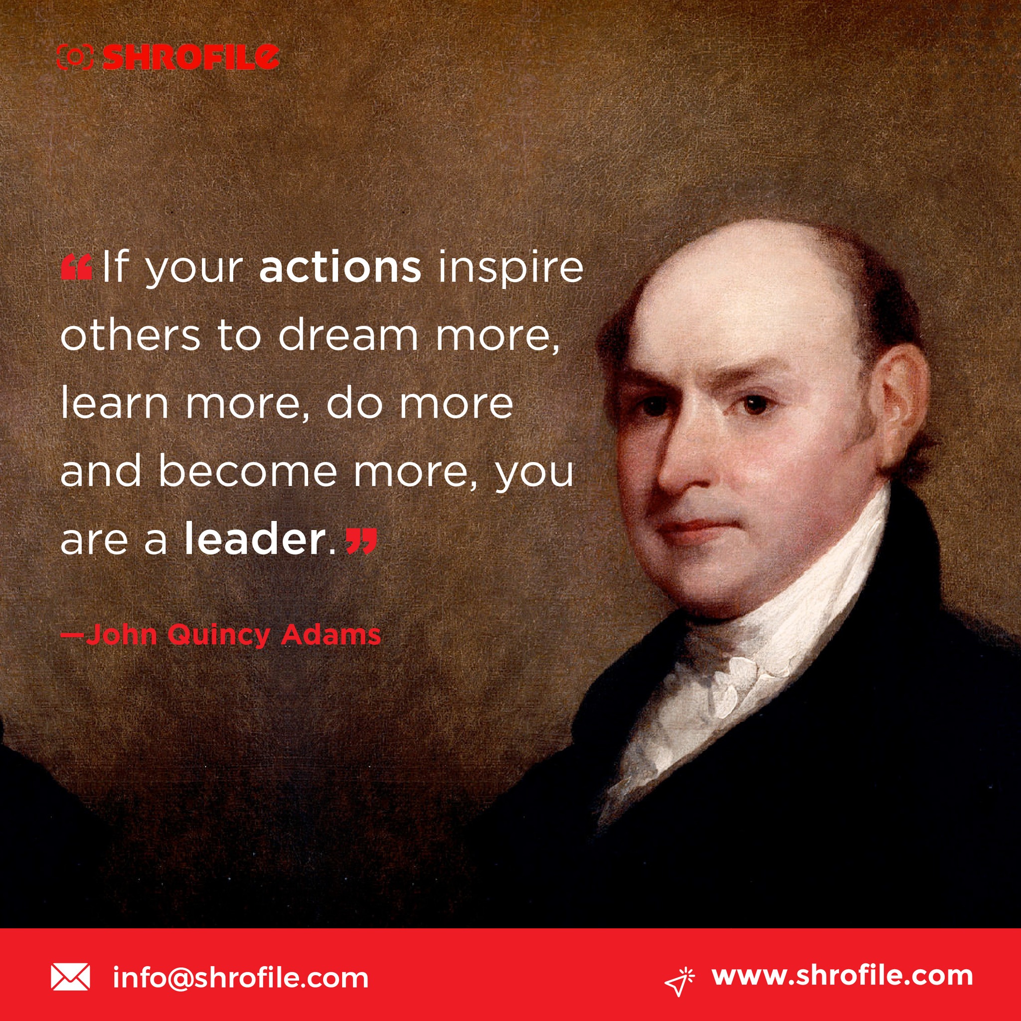 John Quincy Adams Leadership Quotes