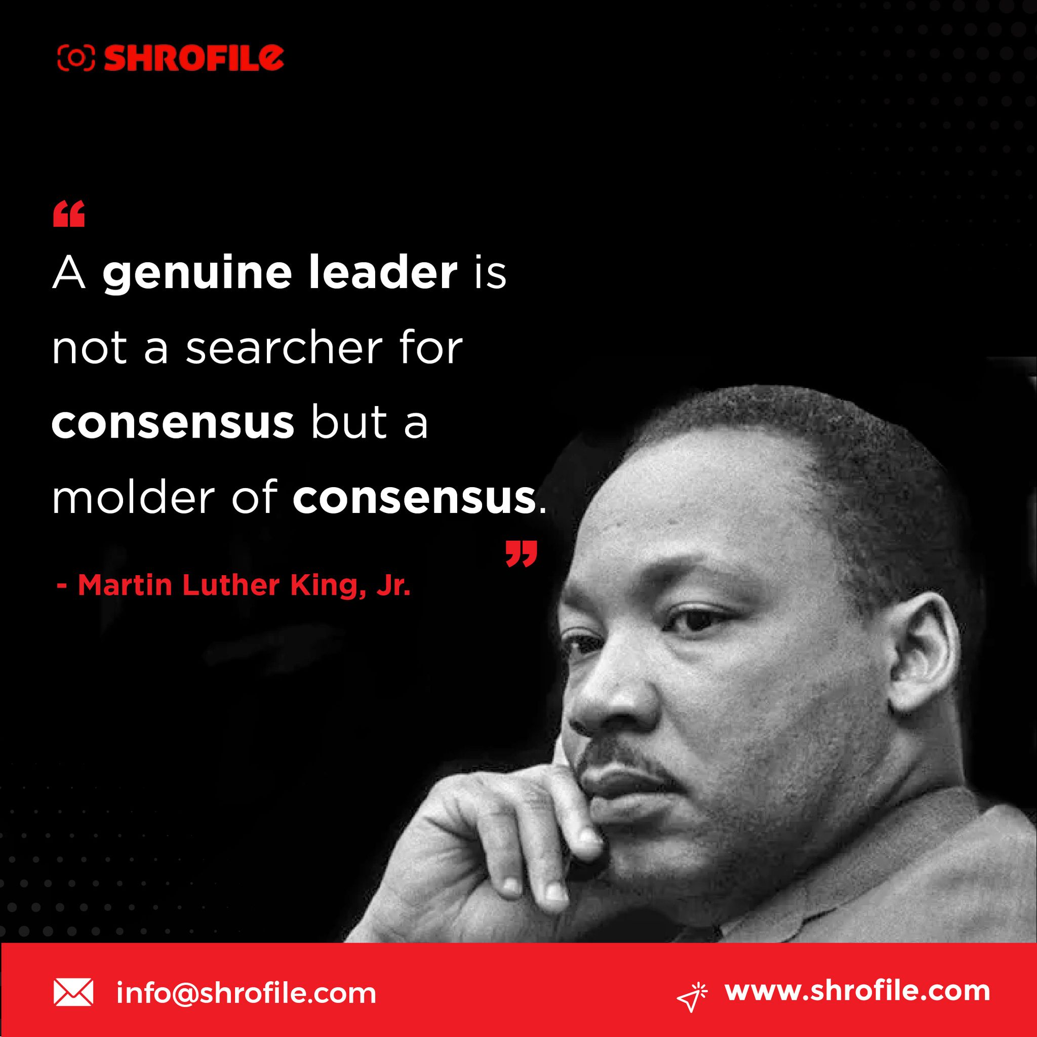 Martin Luther King, Jr Leadership Quotes