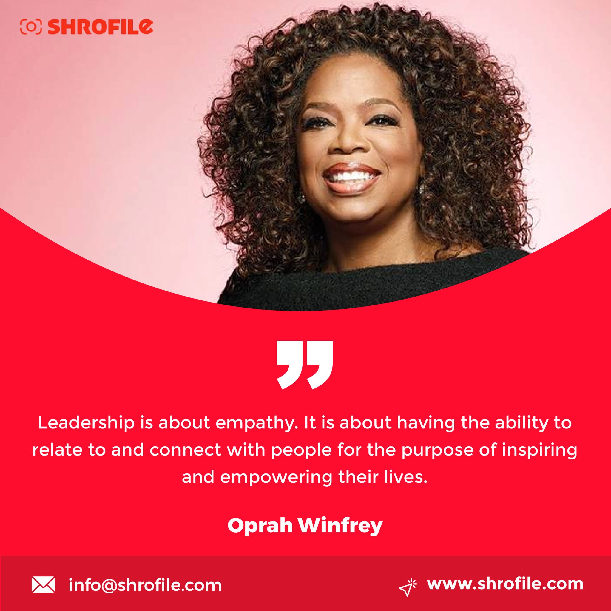 Oprah Winfrey Leadership Quotes