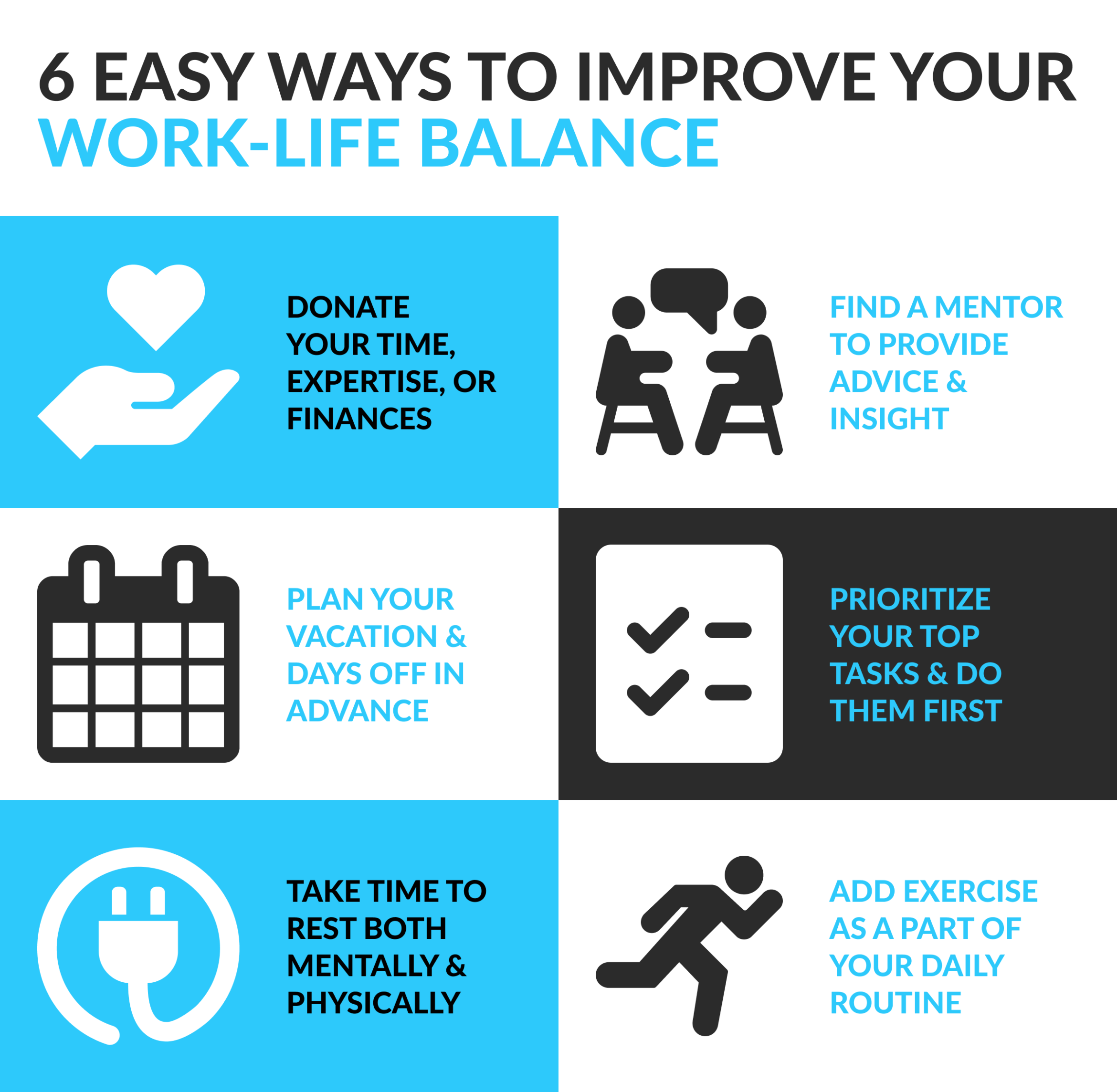 How to Improve Work-Life Balance: 17 Tips