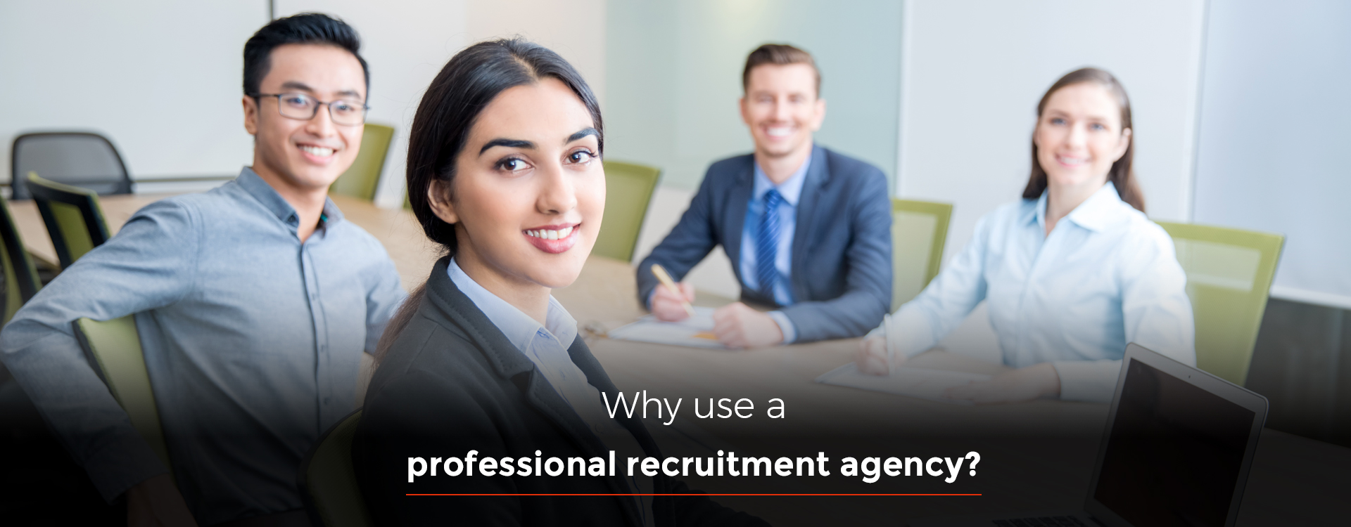 Why use a professional recruitment agency?