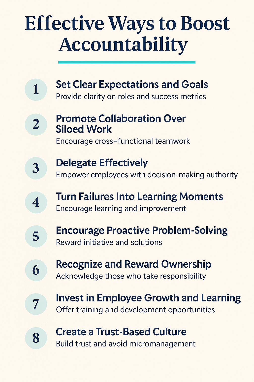 Effective Ways to Boost Accountability